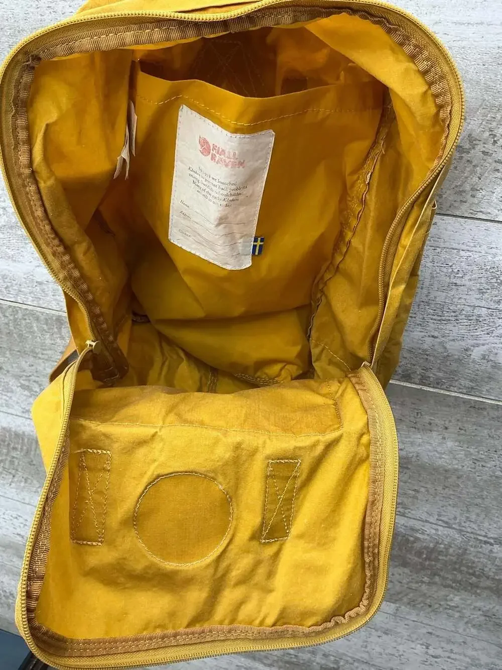 Fjällräven Kånken Classic Backpack in Ochre